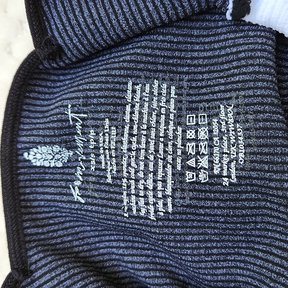 **HP**Nwot Free People Movement Ribbed Longsleeve Open Back Bodysuit - Picture 11 of 14